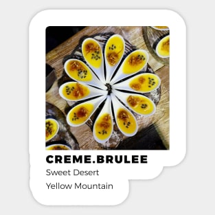 Creme Brulee Sticker